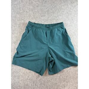 Lululemon Pace Breaker Shorts Mens Medium Green Pull On Performance Workout Gym